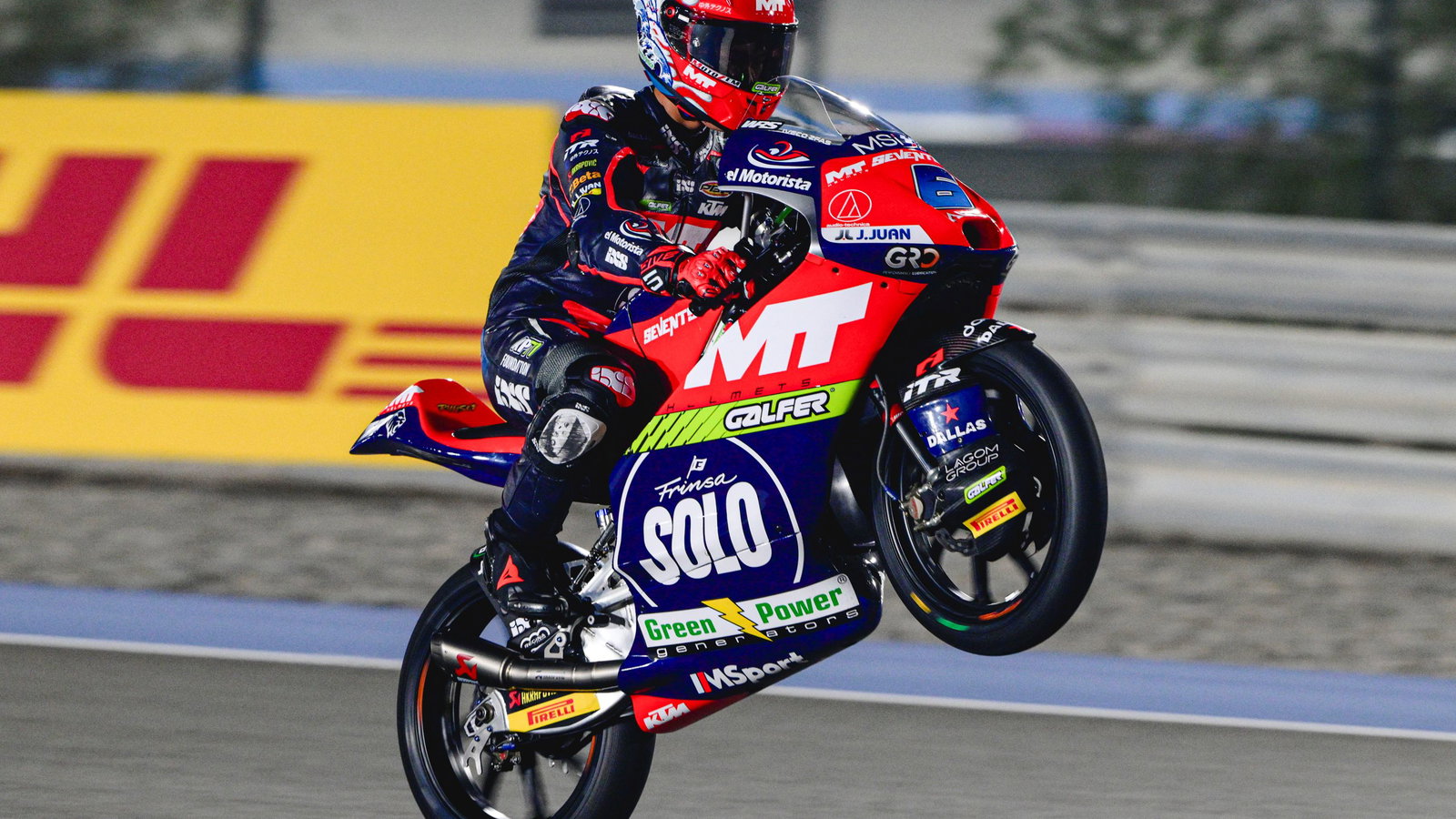 Ryusei Yamanaka, Moto3, qualifying, Qatar, Lusail, 12 April, 2025